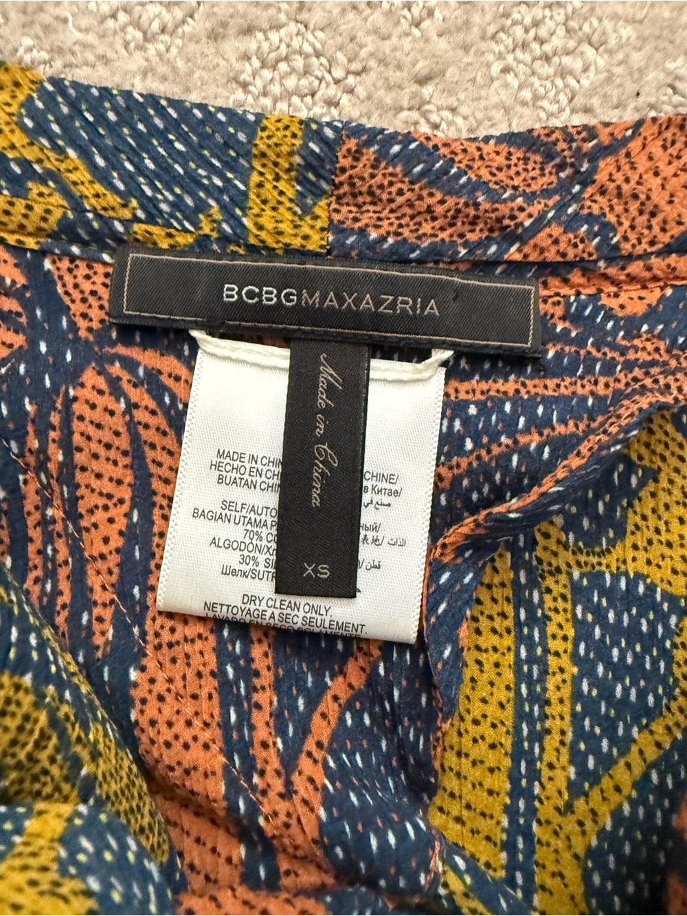 BCBGMaxAzria Rare 2 Piece Set Floral Vacation Festival Wide Leg Pants & Tie Top - Picture 7 of 15